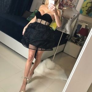 Nasty Gal Cage Hoop Harlow Dress